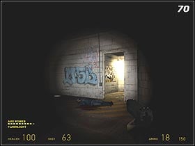 Youll reach a small room (#68) where youll find a fuse box (#69) - Lowlife | Walkthrough - Walkthrough - Half-Life 2: Episode One Game Guide & Walkthrough