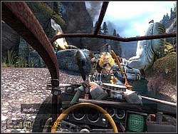 When your in the base, get out of the car and follow Alyx - Under the radar p. III - Walkthrough - Half-Life 2: Episode Two Game Guide & Walkthrough