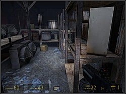 Theres a red lever on the forklift - Freeman Pontifex p. III - Walkthrough - Half-Life 2: Episode Two Game Guide & Walkthrough