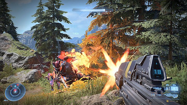 In any confrontation, you should first identify elite enemies, that is, those who pose a greater challenge and threat to Master Chief - Halo Infinite: Combat, weapons and ammunition - Basics - Halo Infinite Guide