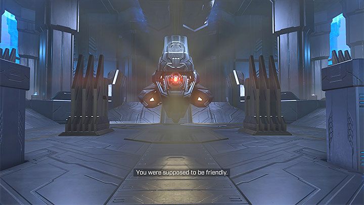 Adjutant Resolution is a mechanical boss encountered in the Spire main mission - Halo Infinite: Adjutant Resolution - boss how to defeat? - Bosses - Halo Infinite Guide