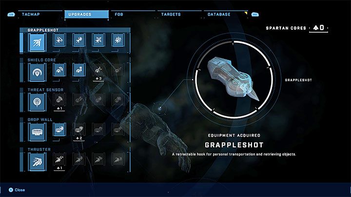 How to unlock: Fully upgrade the Grappleshot - Halo Infinite: Campaign achievements - list - Appendix - Halo Infinite Guide