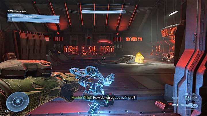 You can find a Spartan Core chest right after starting the mission - Halo Infinite: Outpost Tremonius - walkthrough, solution - Main missions - Halo Infinite Guide