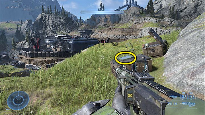 The audio log is located on a hill southeast of the Forge - Halo Infinite: Forge of Teash (Connections) - collectibles, Spartan Cores, Audio Logs - Contacts - Halo Infinite Guide