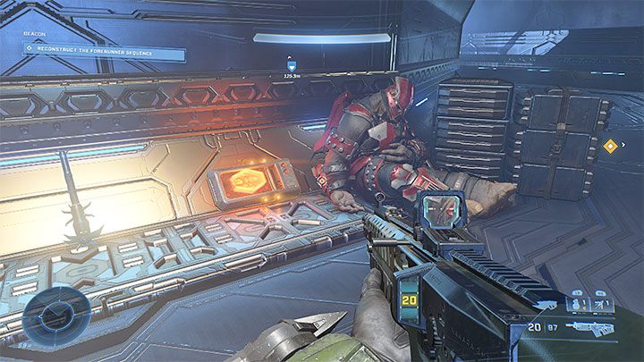 The audio log is located inside southern marker - the one located near FOB Kilo - Halo Infinite: The Sequence (Reformation) - collectible list, audio logs - Reconstruction - Halo Infinite Guide