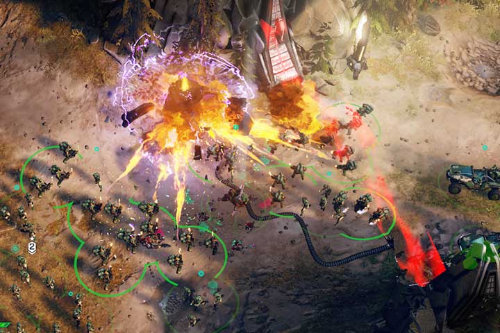 Destroy the generator and make way for your vehicles. - Mission 2 - A New Enemy | Campaign - Campaign - Halo Wars 2 Game Guide