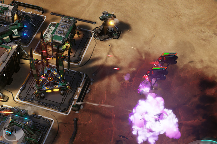 Defending the anti-aircraft base will make your life much easier. - Mission 6 - Lights Out | Campaign - Campaign - Halo Wars 2 Game Guide