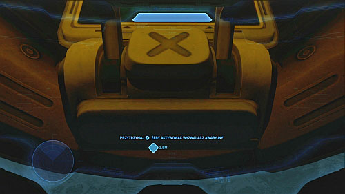 You have to pull a lever over Master Chiefs head (on the screen) - Get to the observation point - Dawn - Halo 4 - Game Guide and Walkthrough