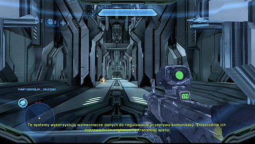 When you open second door inside, youll be attacked by Crawlers and a Watcher - Deactivate the second tower - Shutdown - Halo 4 - Game Guide and Walkthrough