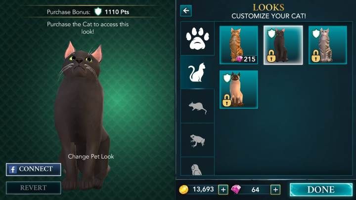 You can buy a cat for 215 gems - How to get your own pet in Harry Potter: The Hogwarts Mystery? - Basic tips - Harry Potter: The Hogwarts Mystery Game Guide
