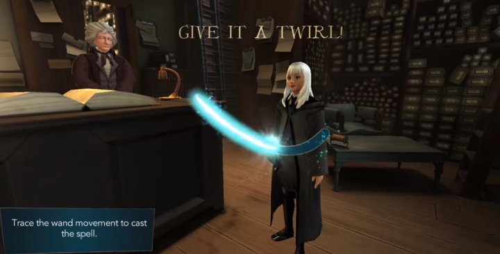 As the game progresses, youll encounter more and more complicated shapes. - Controls and system requirements for Harry Potter The Hogwarts Mystery - Basic tips - Harry Potter: The Hogwarts Mystery Game Guide