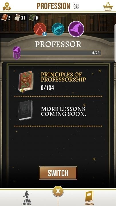 Remember that you can change your profession at any time - Best profession for beginners in Harry Potter Wizards Unite - Professions - Harry Potter Wizards Unite Guide