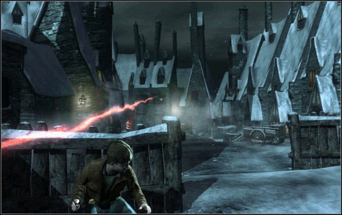 Continue the journey - Walkthrough - The Streets of Hogsmeade - Harry Potter and the Deathly Hallows Part 2 - Game Guide and Walkthrough