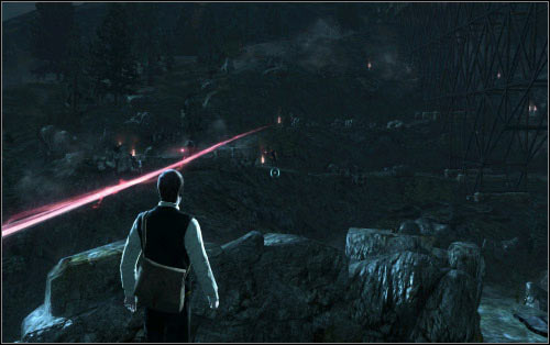 The road to the third bridge element is dangerous as well - Walkthrough - A Job to Do - Harry Potter and the Deathly Hallows Part 2 - Game Guide and Walkthrough