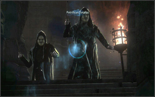 Nothing shall trouble you on your way to the next savepoint - Walkthrough - A Turn of Events - Harry Potter and the Deathly Hallows Part 2 - Game Guide and Walkthrough