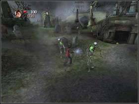 Voldemor will send an army of skeletons towards you - Harry Potter and the Goblet of Fire: Voldemort - Harry Potter and the Goblet of Fire: Walkthrough - Harry Potter and the Goblet of Fire Game Guide & Walkthrough