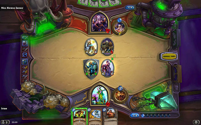 The skeletons have grown - Noth the Plaguebringer - Heroic - Plaque Quarter - Hearthstone: Curse of Naxxramas - Game Guide and Walkthrough