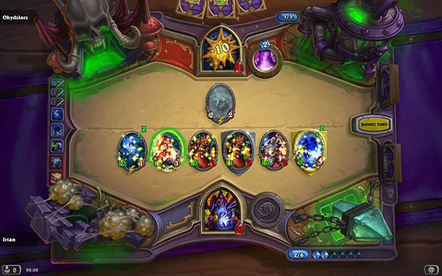 The final boss of this Quarter, with a huge portion of health - Loatheb - Normal - Plaque Quarter - Hearthstone: Curse of Naxxramas - Game Guide and Walkthrough