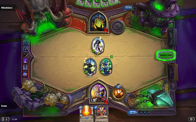 Just the negligible 90 health points - Loatheb - Heroic - Plaque Quarter - Hearthstone: Curse of Naxxramas - Game Guide and Walkthrough