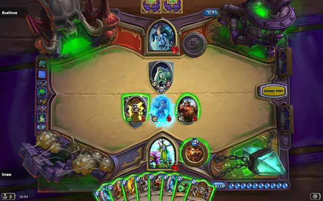 The last moments of the undead dragon - Sapphiron - Normal - Frostwyrm Lair - Hearthstone: Curse of Naxxramas - Game Guide and Walkthrough