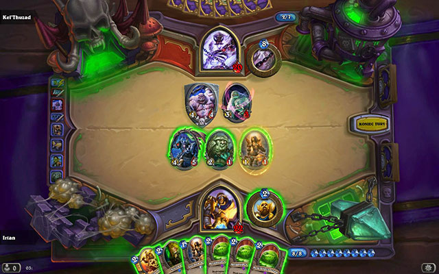 Looks pretty bad... - Class challenges - Frostwyrm Lair - Hearthstone: Curse of Naxxramas - Game Guide and Walkthrough