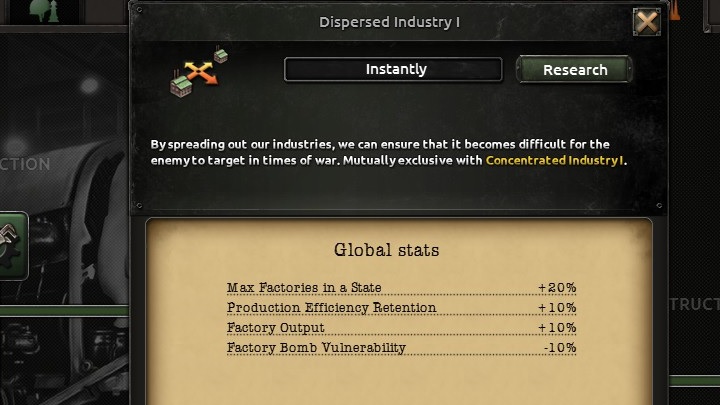 Before you start a project, you can read the provided commentary - Technologies - Diplomacy and research - Hearts of Iron IV Game Guide