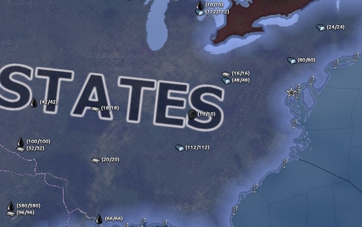 While planning on expansion into individual territories, you first have to obtain intel on resources and define your war goals basing on that - Resources - Economy - Hearts of Iron IV Game Guide