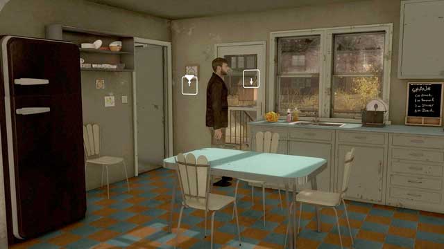 Use the back door to walk outside to the garden - Paparazzi and Lexington Station | Heavy Rain Walkthrough - Walkthrough - Heavy Rain Guide