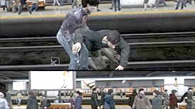 Jump from the station, walk through the tracks and enter the other station - Chapters: Fugitive - Mad Jack | Heavy Rain achievements - List of achievements - Heavy Rain Guide