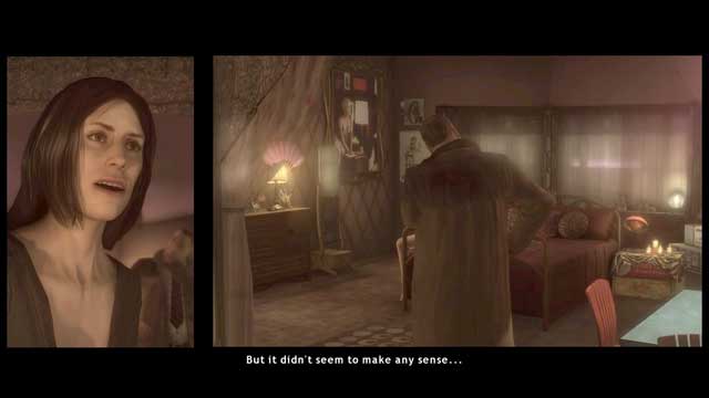 Use a bit of force to get into Laurens room. Soon the things will calm down - Sleazy Place | Heavy Rain Walkthrough - Walkthrough - Heavy Rain HD Guide