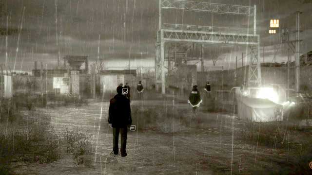 ...who can be found at the tent. He is wearing a black coat - Crime Scene | Heavy Rain Walkthrough - Walkthrough - Heavy Rain HD Guide