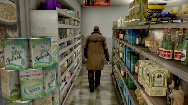 Inhalers are at the end, on the right - Hassans Shop | Heavy Rain Walkthrough - Walkthrough - Heavy Rain HD Guide