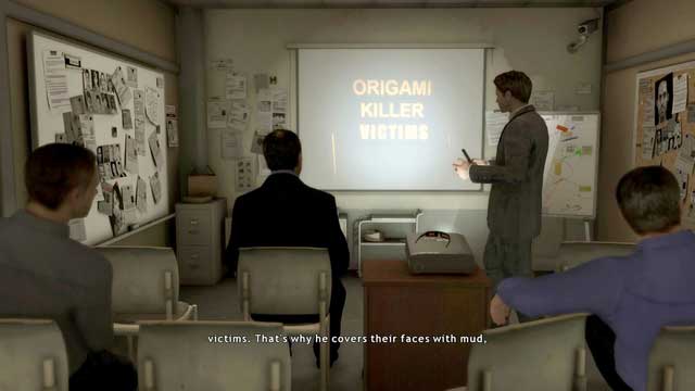 You can change the slides of the presentation - it wont make any difference - Paparazzi & Lexington Station | Heavy Rain Walkthrough - Walkthrough - Heavy Rain HD Guide