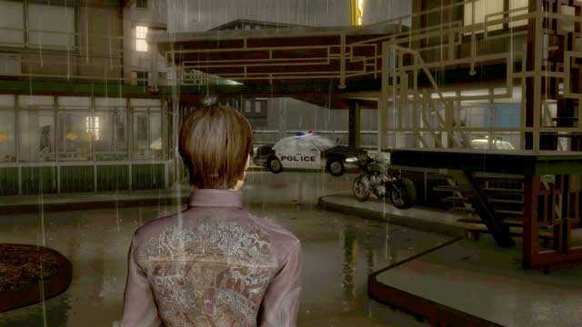 Go towards the motorcycle. Optionally you can also warn Ethan about the danger - On the Loose | Heavy Rain Walkthrough - Walkthrough - Heavy Rain HD Guide