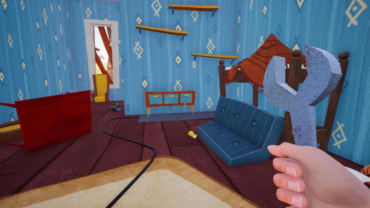 Hello Neighbor: Act3, How to get the basement access card ...