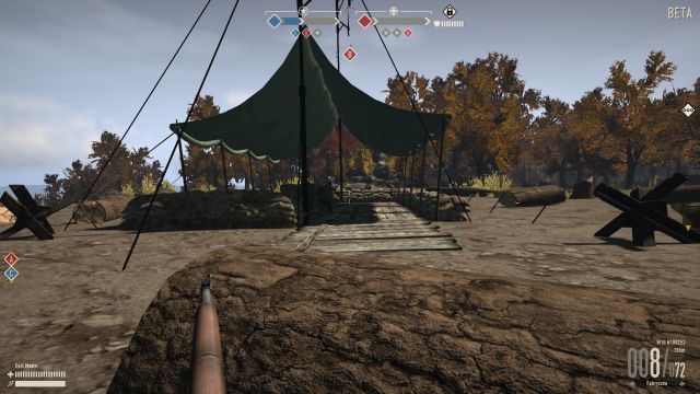 Point B is located on an open terrain. - Mountain Skirmish - Maps - Heroes & Generals - Game Guide and Walkthrough