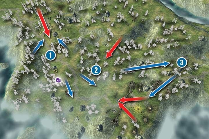 1 - Mission 9 - Blocked Road | Elves Campaign - Elves Campaign - Hex Commander Game Guide