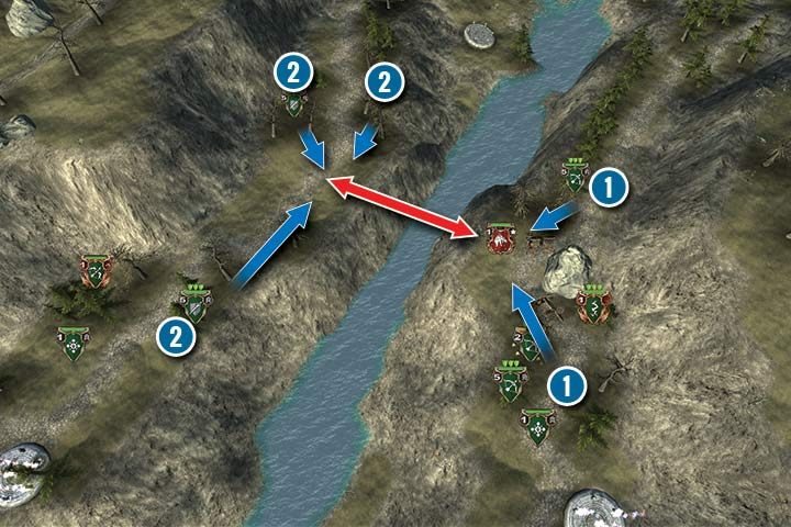 Slaying the wyvern is rather difficult, especially since, you wont be able to summon additional units - Mission 20 - Scorched Chasm | Elves Campaign - Elves Campaign - Hex Commander Game Guide