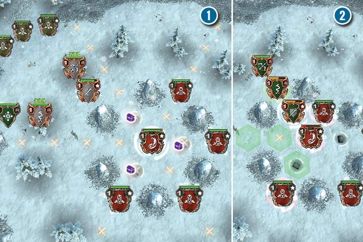 Defeating Vivric is easier than the previous battles - especially on normal difficulty - he is not a very formidable foe - Mission 26 - Circle of Ice | Elves Campaign - Elves Campaign - Hex Commander Game Guide