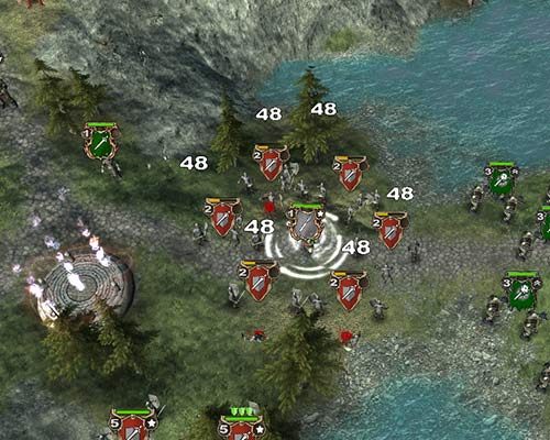 Guarg specializes in melee combat against many opponents at the same time. - Mission 9 - Meeting Orcs | Greenskins Campaign - Greenskins Campaign - Hex Commander Game Guide