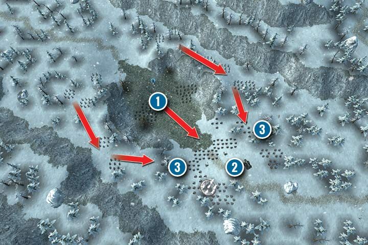 Defeat more Skeletons - Mission 7 - Missing Stones - Dwarves Campaign Walkthrough - Dwarves Campaign - Hex Commander Game Guide