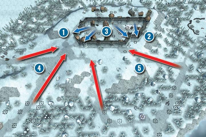 You will defend the castle which you have captured in the previous mission - Mission 15 - Persistence | Elves Campaign - Elves Campaign - Hex Commander Game Guide