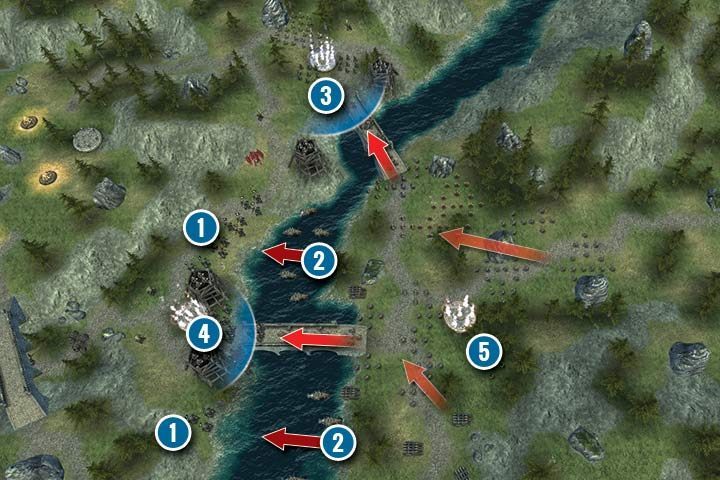 In this mission, you will face a strong Dwarven force - Mission 16 - Taking the Blame | Greenskins Campaign - Greenskins Campaign - Hex Commander Game Guide