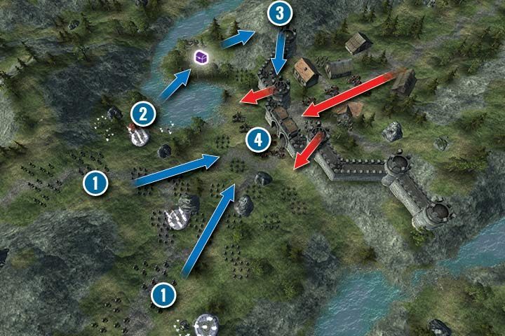 In this mission, you accompany Rogdul and his army - Mission 22 - A Common Enemy | Greenskins Campaign - Greenskins Campaign - Hex Commander Game Guide