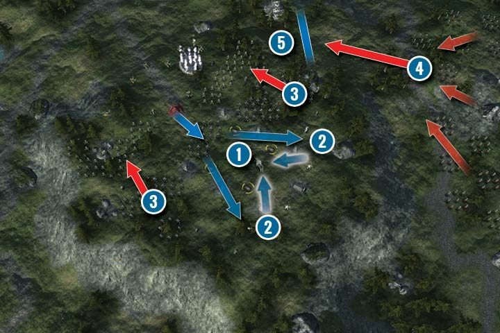 You encounter Percivals illusion (1) - Mission 24 - Percivals Tomb | Greenskins Campaign - Greenskins Campaign - Hex Commander Game Guide