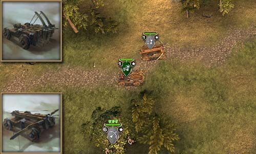 Although Ballistae and Scorpions are powerful range units, they are very vulnerable to enemy strikes. - Ballista and Scorpion | Elves Units - Elves | Units - Hex Commander Game Guide