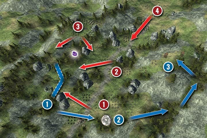 1 - Mission 4 - Rocky Path | Elves Campaign - Elves Campaign - Hex Commander Game Guide
