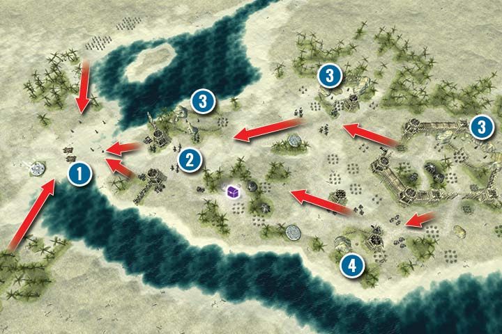 1 - Mission 7 - Four Fang Hideout | Elves Campaign - Elves Campaign - Hex Commander Game Guide