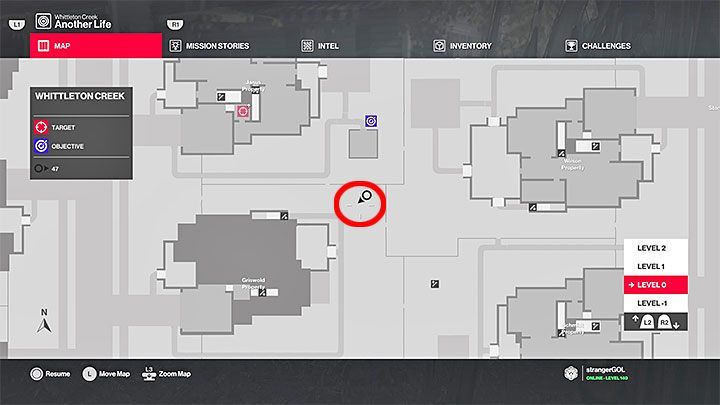 You can learn about Januss smoking addiction from the disguised guards who guard the courtyard of the Griswold residence, the house adjacent to Janus house - Hitman 2: Story Missions - Another Life walkthrough - Another Life (Whittleton Creek) - Hitman 2 Guide