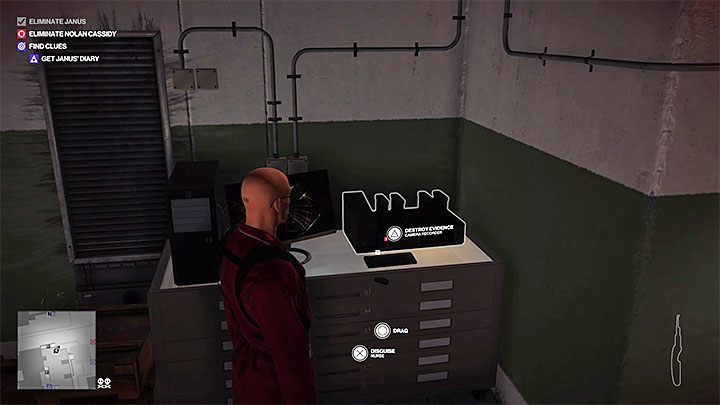 The second spot where you can sabotage the surveillance system is the basement of Januss Property - Hitman 2: Monitoring - where to sabotage? Another Life walkthrough - Another Life (Whittleton Creek) - Hitman 2 Guide